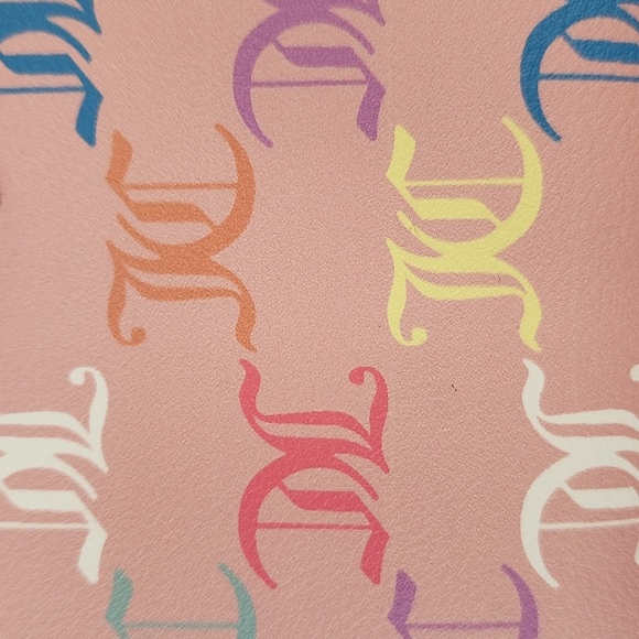 JUICY COUTURE Pink Multicolor Logo Women's Bag - Picture 4 of 7